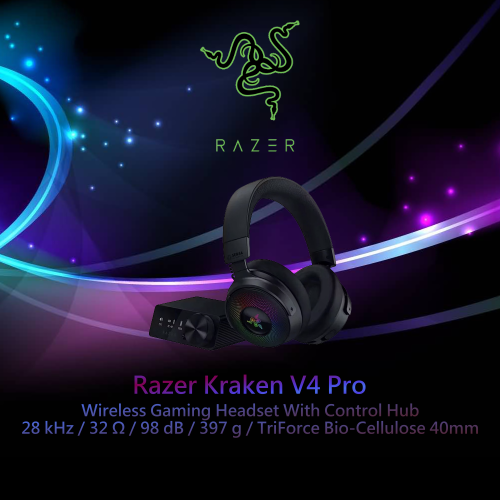【無線電競耳機】Razer Kraken V4 Pro